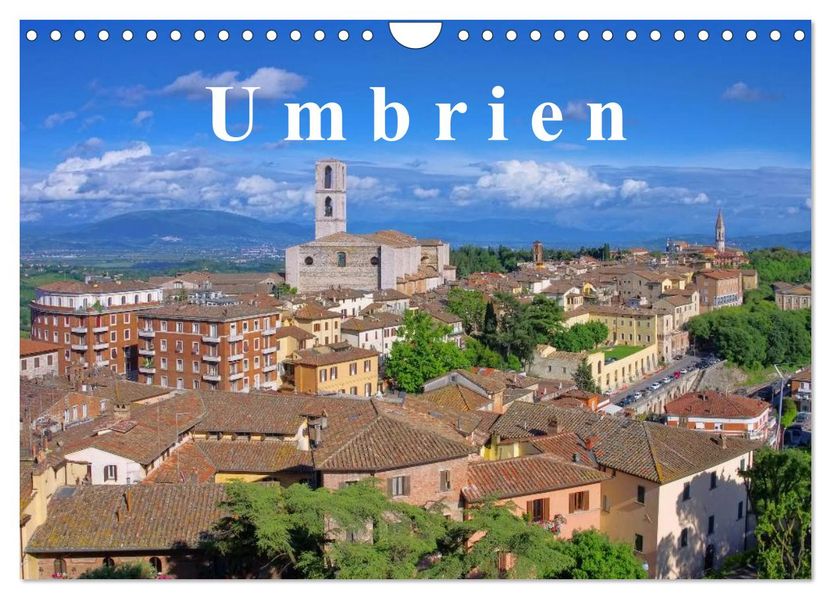 Umbrien (Wandkalender 2026 DIN A4 quer) CALVENDO Monatskalender