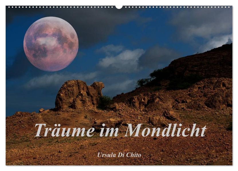 Träume im Mondlicht (Wandkalender 2026 DIN A2 quer) CALVENDO Monatskalender