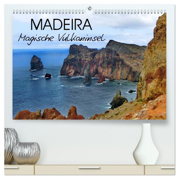 Madeira Magische Vulkaninsel (hochwertiger Premium Wandkalender 2026 DIN A2 quer) Kunstdruck in Hochglanz