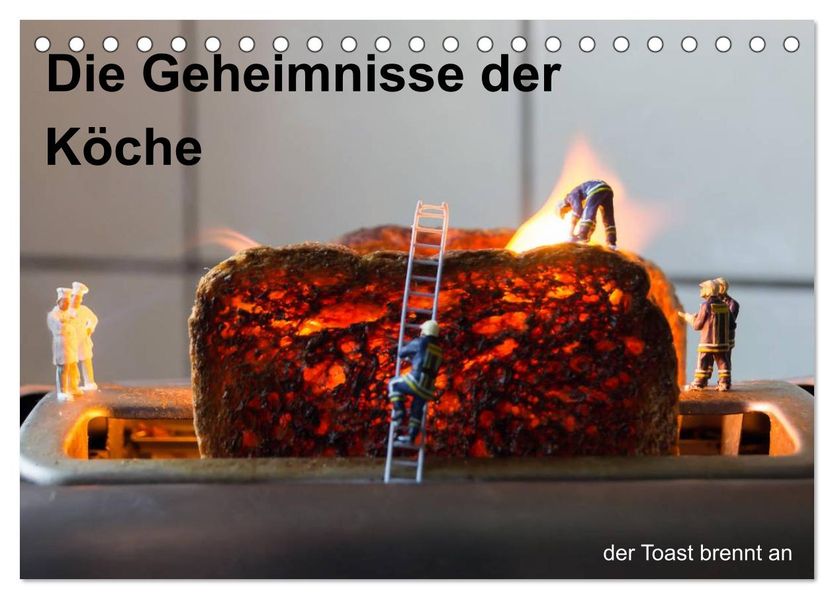 Die wahren Köche (Tischkalender 2026 DIN A5 quer) CALVENDO Monatskalender