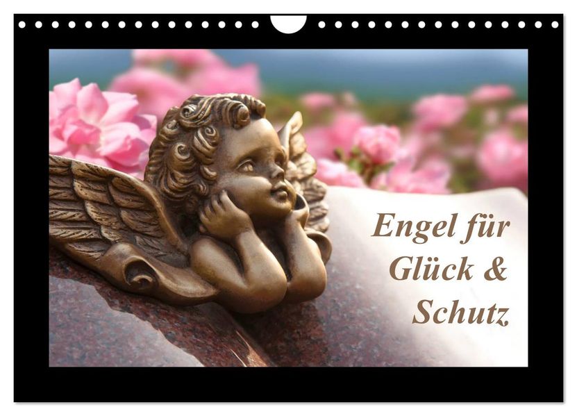 Engel für Glück & Schutz (Wandkalender 2026 DIN A4 quer) CALVENDO Monatskalender