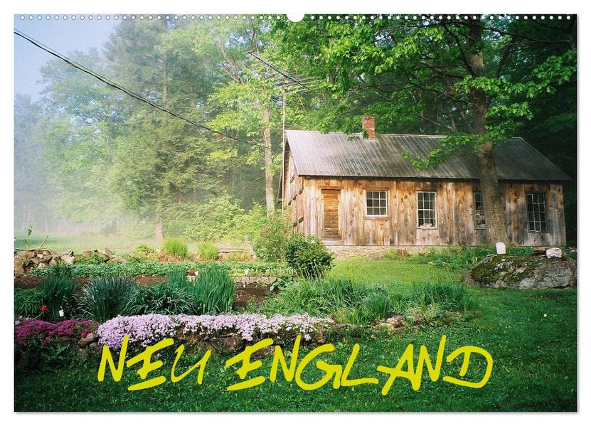 Neu England (Wandkalender 2026 DIN A2 quer) CALVENDO Monatskalender