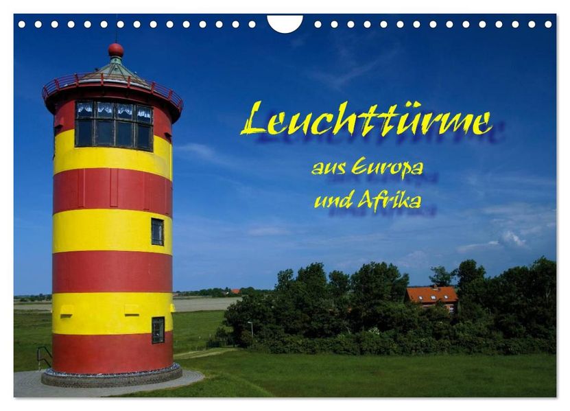 Leuchttürme (Wandkalender 2026 DIN A4 quer) CALVENDO Monatskalender