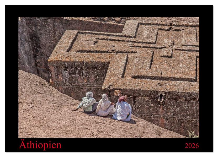 Äthiopien (Wandkalender 2026 DIN A4 quer) CALVENDO Monatskalender