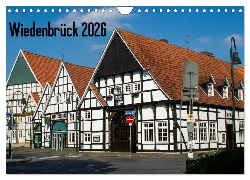 Wiedenbrück 2026 (Wandkalender 2026 DIN A4 quer) CALVENDO Monatskalender