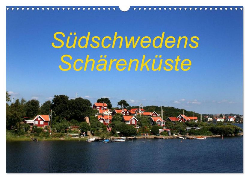 Südschwedens Schärenküste (Wandkalender 2026 DIN A3 quer) CALVENDO Monatskalender