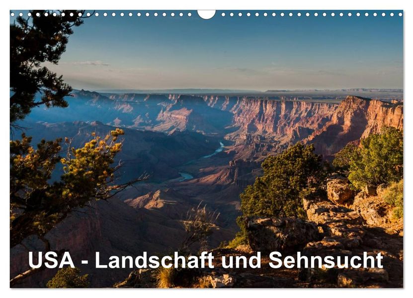USA - Landschaft und Sehnsucht (Wandkalender 2026 DIN A3 quer) CALVENDO Monatskalender