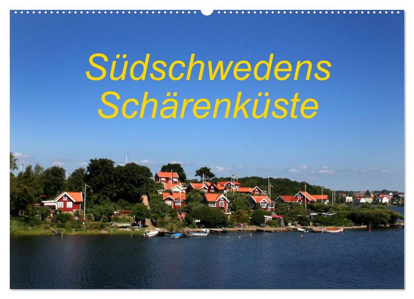 Südschwedens Schärenküste (Wandkalender 2026 DIN A2 quer) CALVENDO Monatskalender