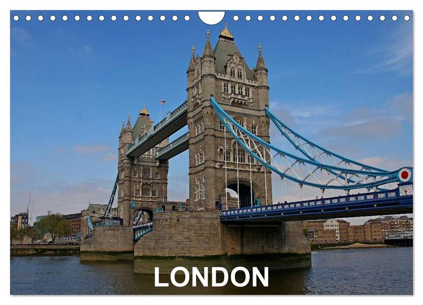 London (Wandkalender 2026 DIN A4 quer) CALVENDO Monatskalender