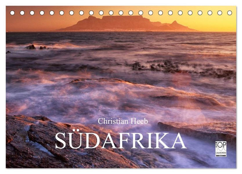 Südafrika Christian Heeb (Tischkalender 2026 DIN A5 quer) CALVENDO Monatskalender