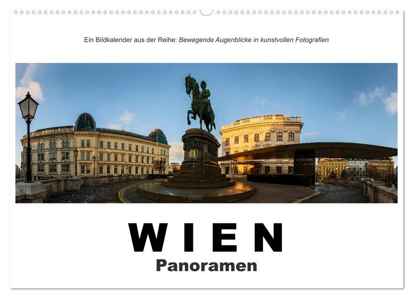 Wien Panoramen (Wandkalender 2026 DIN A2 quer) CALVENDO Monatskalender