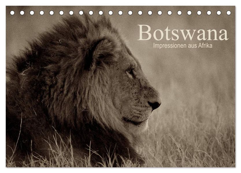 Botswana - Impressionen aus Afrika (Tischkalender 2026 DIN A5 quer) CALVENDO Monatskalender