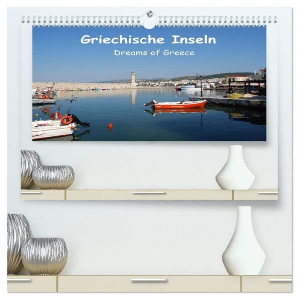 Griechische Inseln (hochwertiger Premium Wandkalender 2026 DIN A2 quer) Kunstdruck in Hochglanz