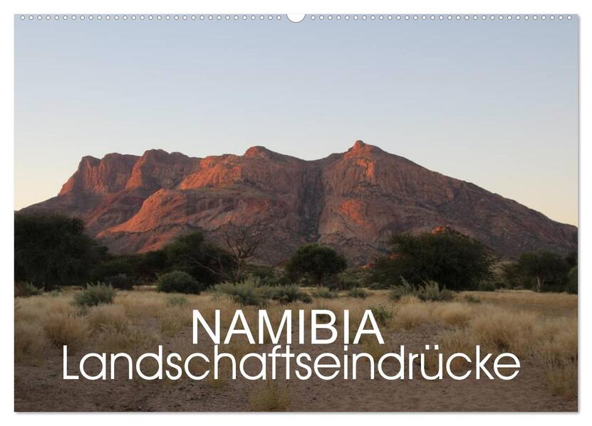 Namibia - Landschaftseindrücke (Wandkalender 2026 DIN A2 quer) CALVENDO Monatskalender