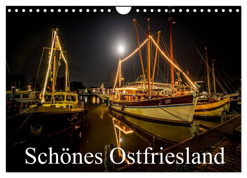 Schönes Ostfriesland (Wandkalender 2026 DIN A4 quer) CALVENDO Monatskalender
