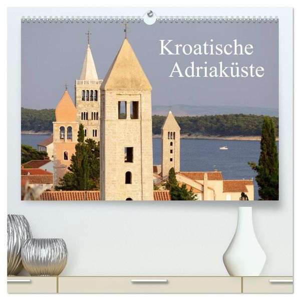 Kroatische Adriaküste (hochwertiger Premium Wandkalender 2026 DIN A2 quer) Kunstdruck in Hochglanz
