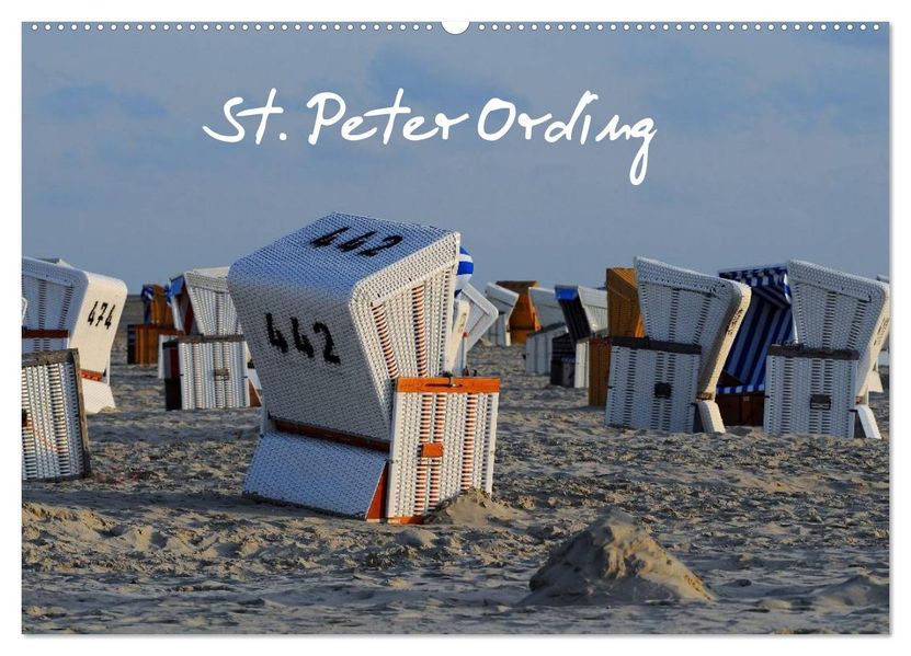 St. Peter Ording (Wandkalender 2026 DIN A2 quer) CALVENDO Monatskalender