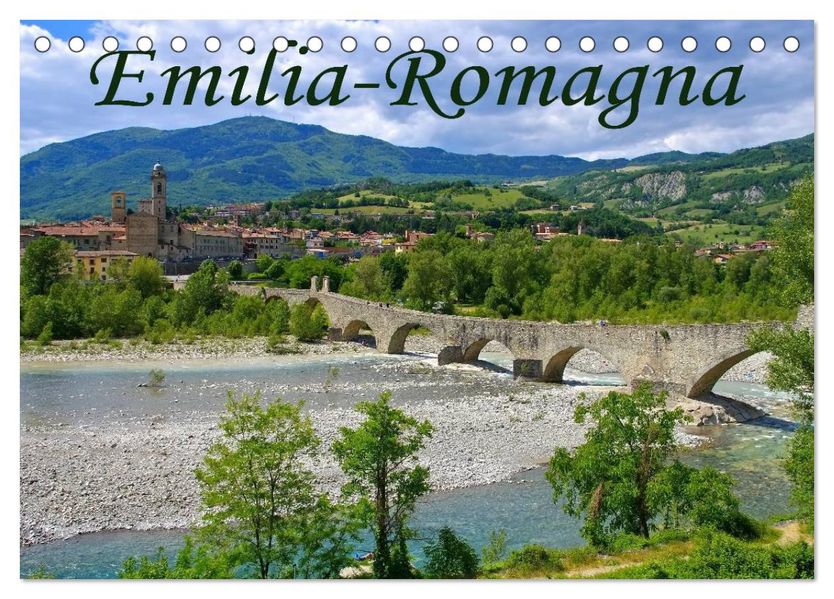 Emilia-Romagna (Tischkalender 2026 DIN A5 quer) CALVENDO Monatskalender