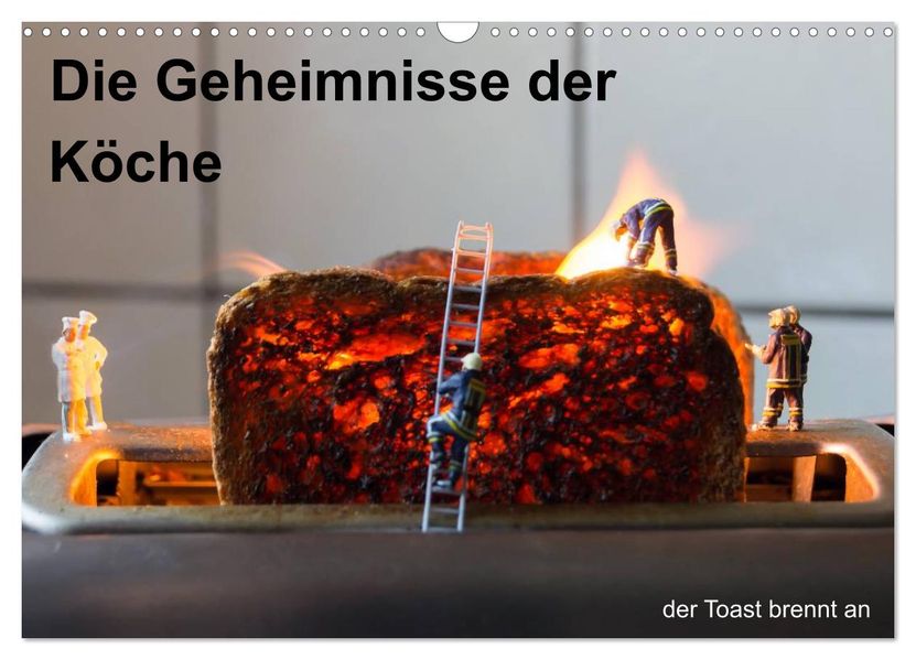 Die wahren Köche (Wandkalender 2026 DIN A3 quer) CALVENDO Monatskalender