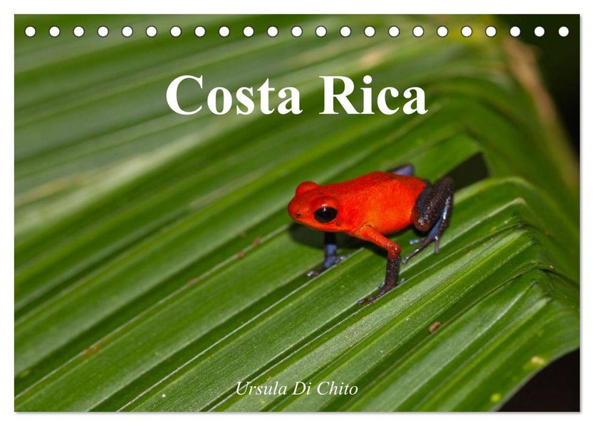 Costa Rica (Tischkalender 2026 DIN A5 quer) CALVENDO Monatskalender