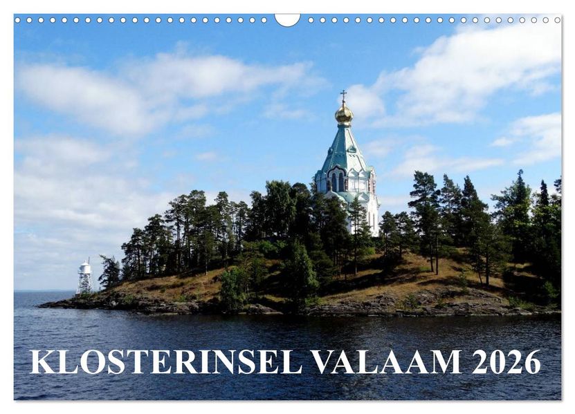 KLOSTERINSEL VALAAM 2026 (Wandkalender 2026 DIN A3 quer) CALVENDO Monatskalender
