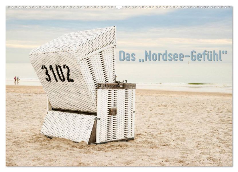 Das 'Nordsee-Gefühl' (Wandkalender 2026 DIN A2 quer) CALVENDO Monatskalender