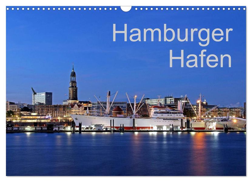 Hamburger Hafen (Wandkalender 2026 DIN A3 quer) CALVENDO Monatskalender