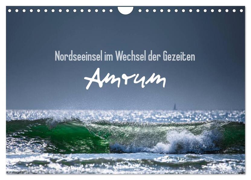 Amrum - Nordseeinsel im Wechsel der Gezeiten (Wandkalender 2026 DIN A4 quer) CALVENDO Monatskalender