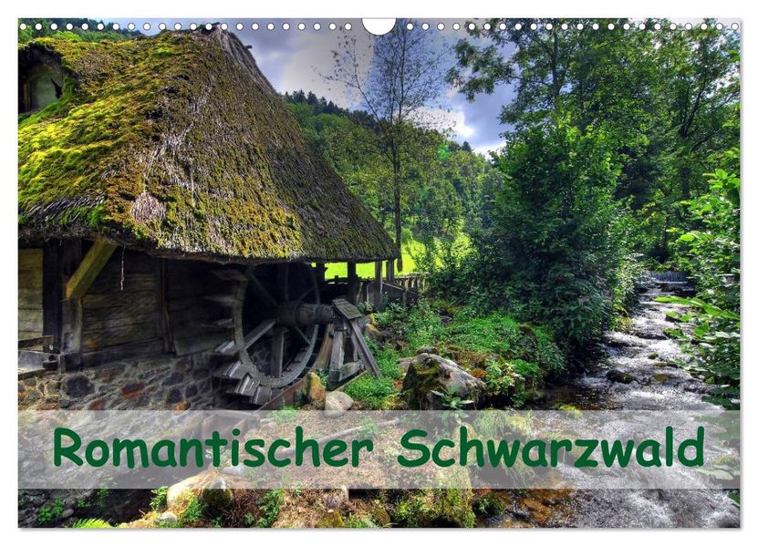 Romantischer Schwarzwald (Wandkalender 2026 DIN A3 quer) CALVENDO Monatskalender