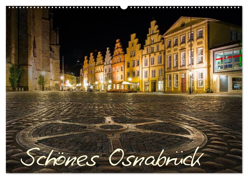 Schönes Osnabrück (Wandkalender 2026 DIN A2 quer) CALVENDO Monatskalender
