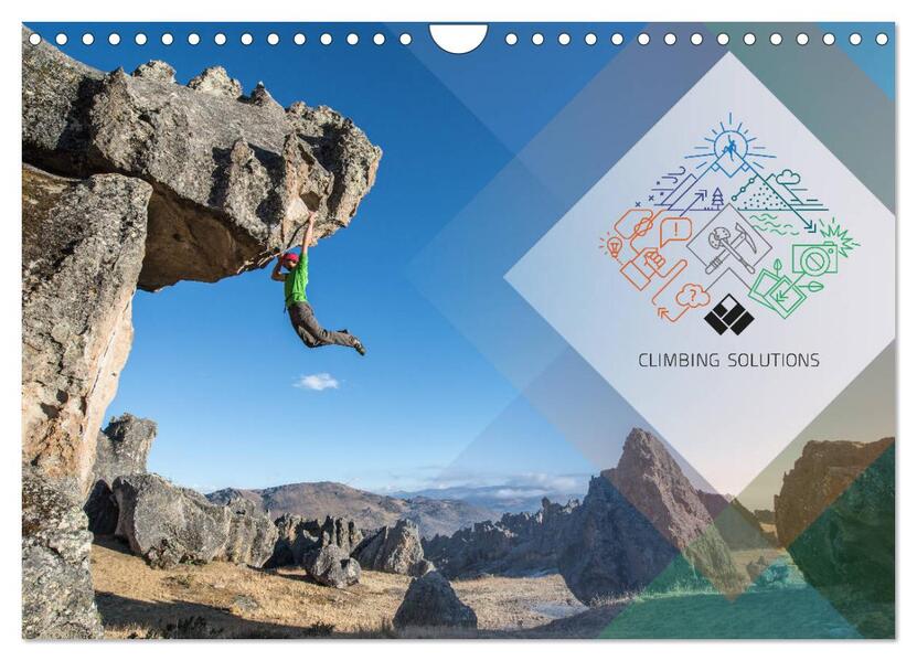 Climbing Solutions - Bergsport weltweit (Wandkalender 2026 DIN A4 quer) CALVENDO Monatskalender