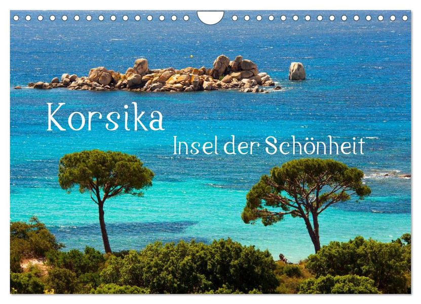 Korsika Insel der Schönheit (Wandkalender 2026 DIN A4 quer) CALVENDO Monatskalender