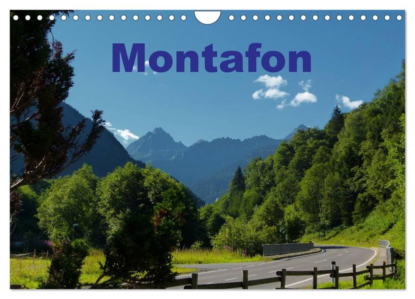 Montafon (Wandkalender 2026 DIN A4 quer) CALVENDO Monatskalender
