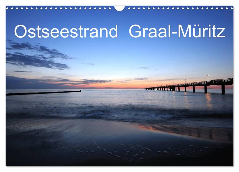 Ostseestrand Graal-Müritz (Wandkalender 2026 DIN A3 quer) CALVENDO Monatskalender