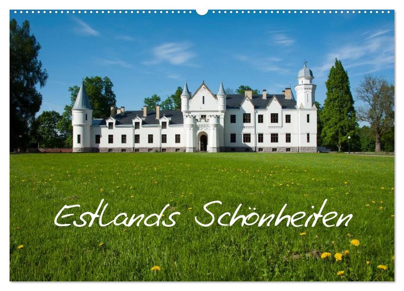 Estlands Schönheiten (Wandkalender 2026 DIN A2 quer) CALVENDO Monatskalender
