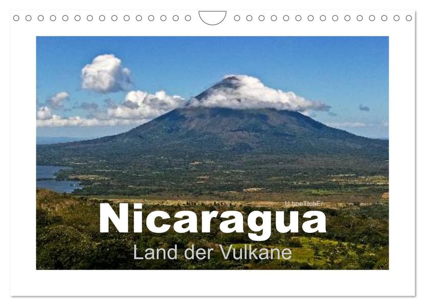 Nicaragua - Land der Vulkane (Wandkalender 2026 DIN A4 quer) CALVENDO Monatskalender