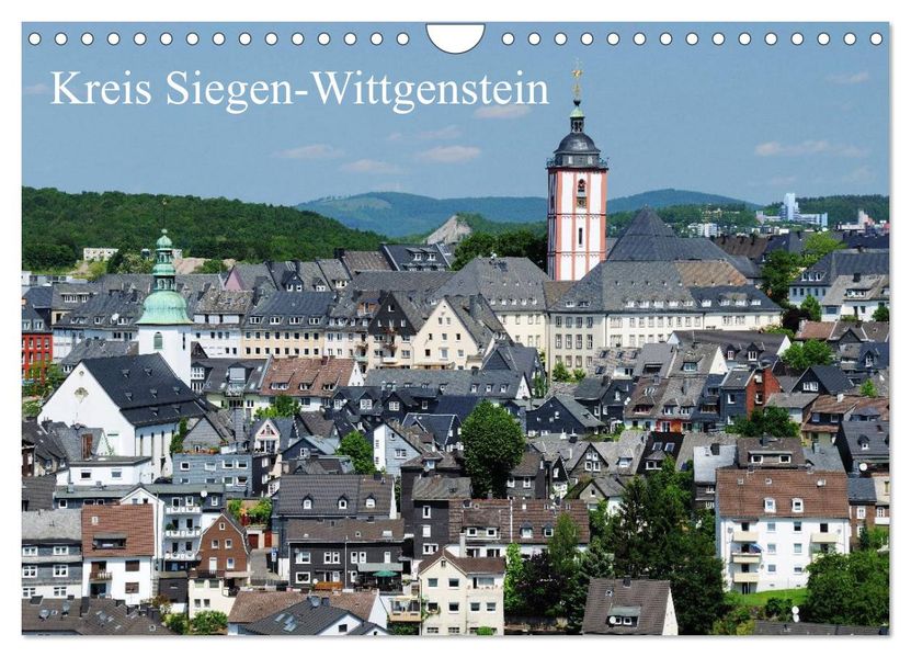 Kreis Siegen-Wittgenstein (Wandkalender 2026 DIN A4 quer) CALVENDO Monatskalender