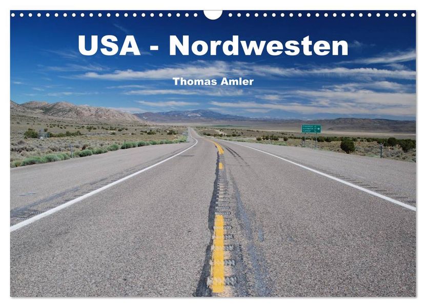 USA - Nordwesten (Wandkalender 2026 DIN A3 quer) CALVENDO Monatskalender
