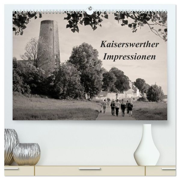 Kaiserswerther Impressionen (hochwertiger Premium Wandkalender 2026 DIN A2 quer) Kunstdruck in Hochglanz