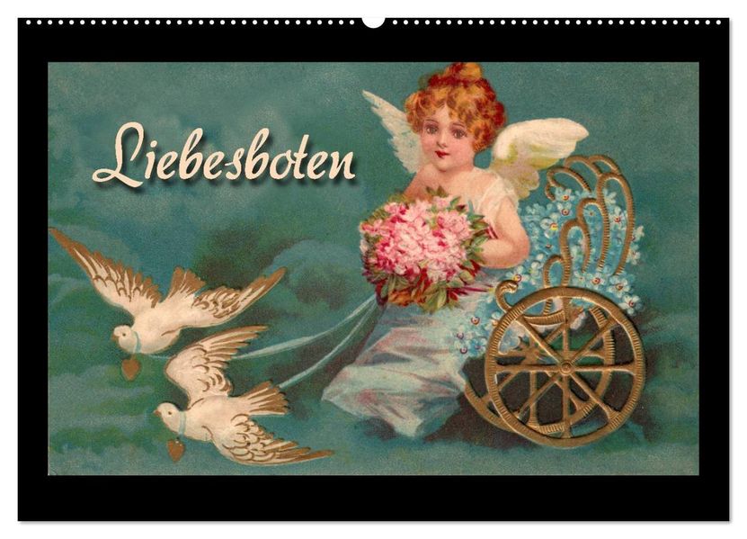 Liebesboten (Wandkalender 2026 DIN A2 quer) CALVENDO Monatskalender