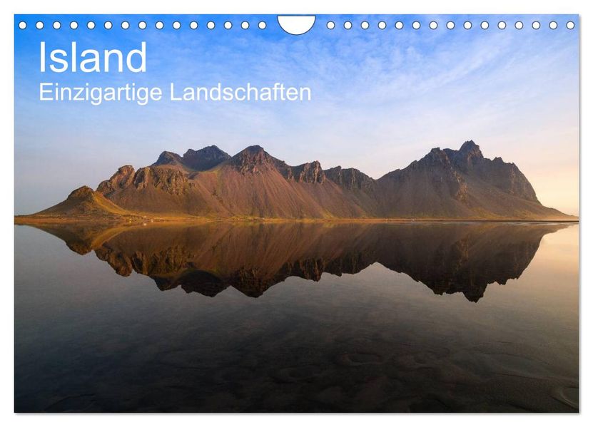 Island - einzigartige Landschaften (Wandkalender 2026 DIN A4 quer) CALVENDO Monatskalender