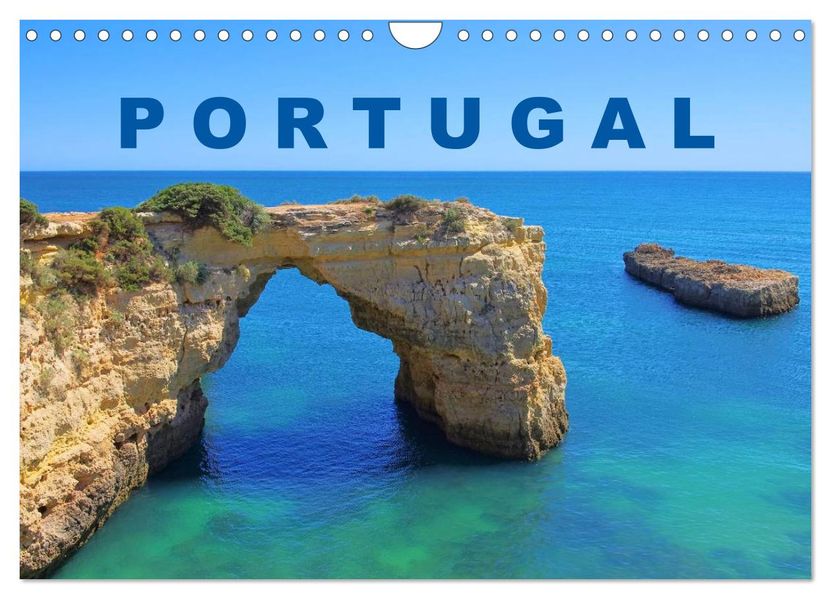 Portugal (Wandkalender 2026 DIN A4 quer) CALVENDO Monatskalender