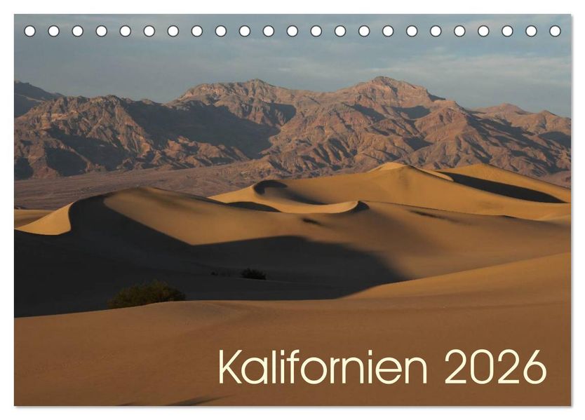 Kalifornien 2026 (Tischkalender 2026 DIN A5 quer) CALVENDO Monatskalender