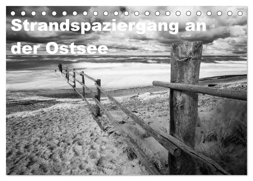 Strandspaziergang an der Ostsee (Tischkalender 2026 DIN A5 quer) CALVENDO Monatskalender
