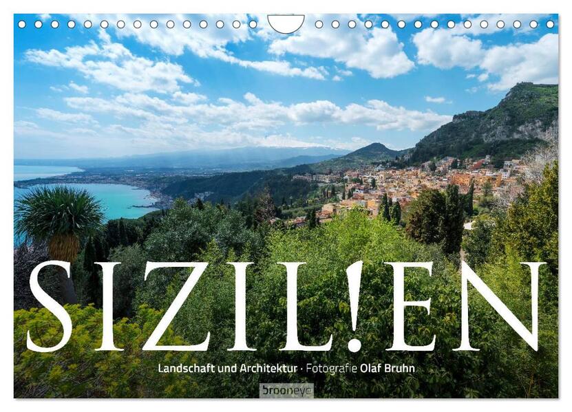 Sizilien - Landschaft und Architektur (Wandkalender 2026 DIN A4 quer) CALVENDO Monatskalender
