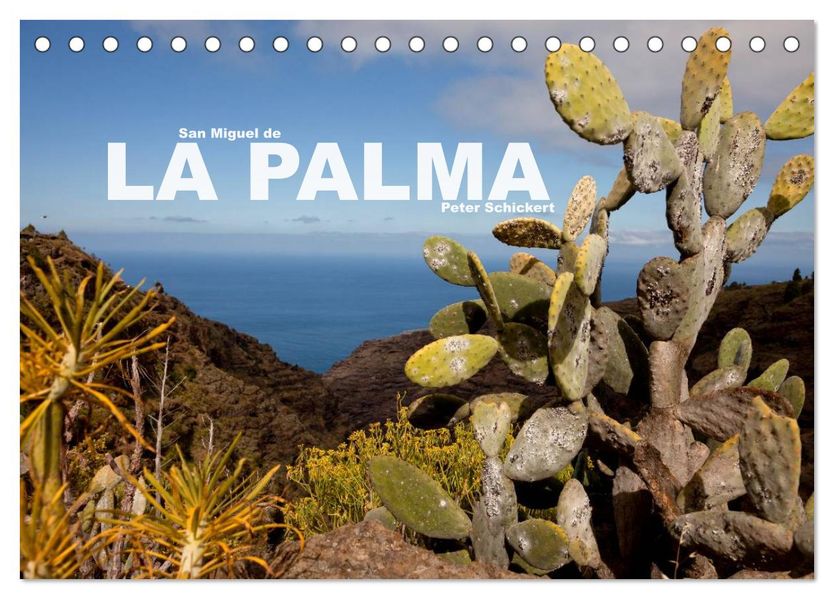 San Miguel de la Palma (Tischkalender 2026 DIN A5 quer) CALVENDO Monatskalender