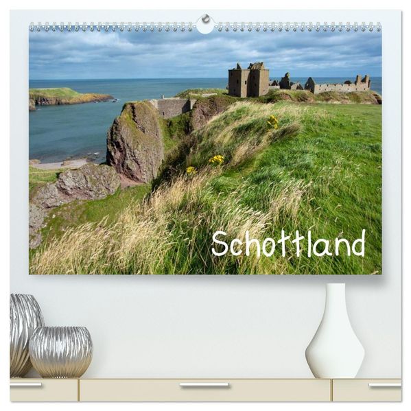 Schottland (hochwertiger Premium Wandkalender 2026 DIN A2 quer) Kunstdruck in Hochglanz