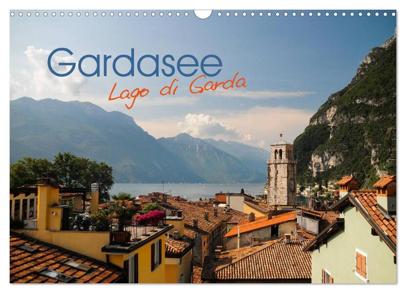 Gardasee. Lago di Garda (Wandkalender 2026 DIN A3 quer) CALVENDO Monatskalender