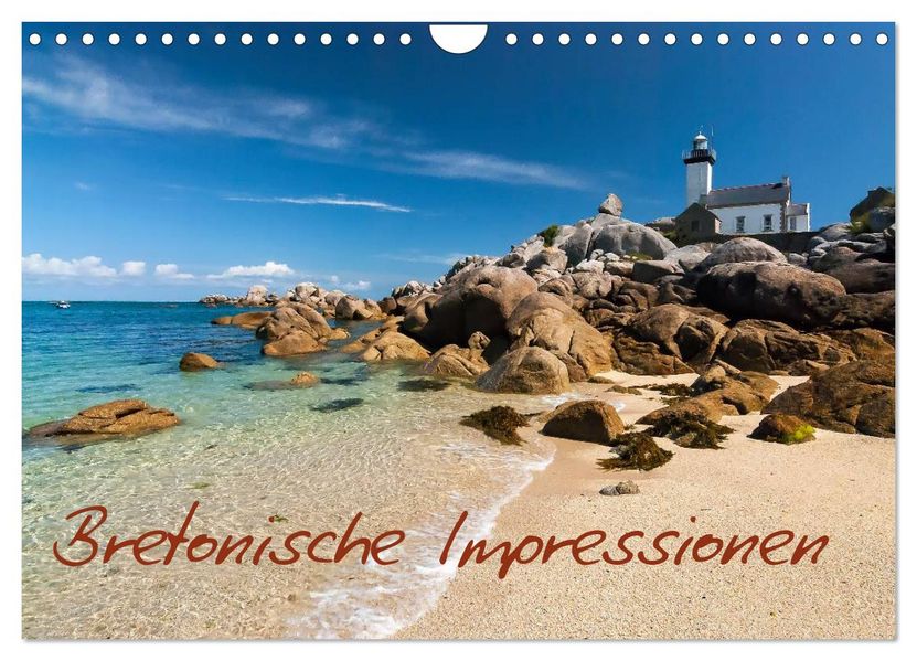 Bretonische Impressionen (Wandkalender 2026 DIN A4 quer) CALVENDO Monatskalender