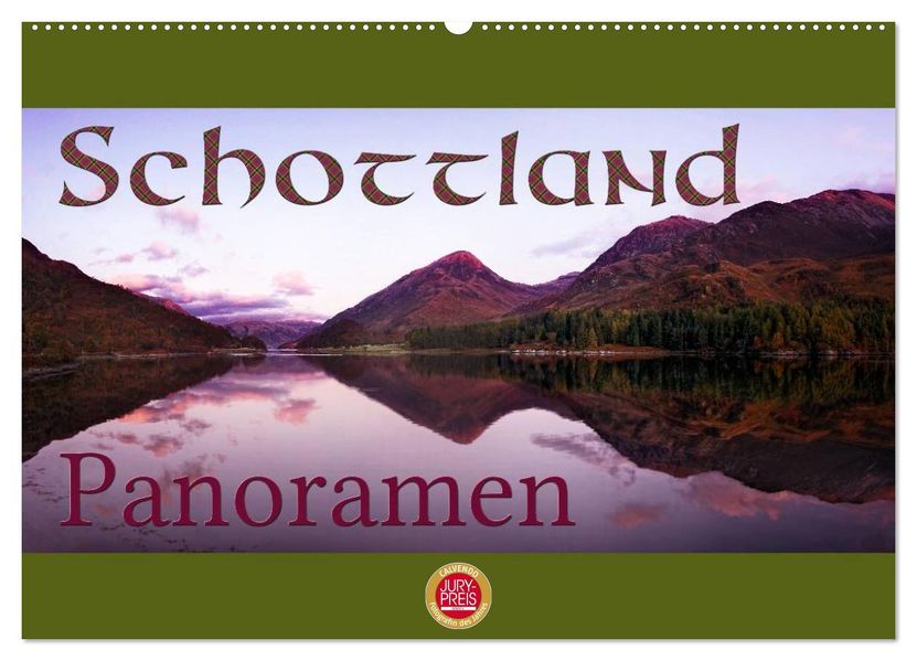 Schottland Panoramen (Wandkalender 2026 DIN A2 quer) CALVENDO Monatskalender